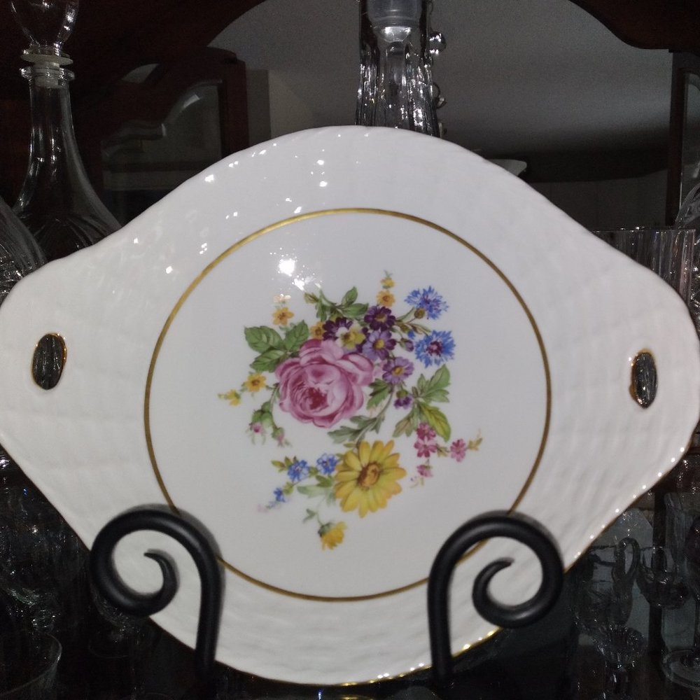 Vintage Porcelain Plate made in Europe